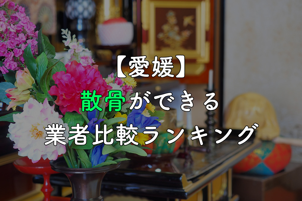 【愛媛】散骨ができる業者比較ランキング